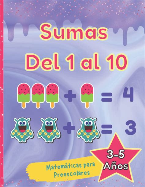 Buy Sumas del 1 al 10 Ejercicios de Matemáticas para Niños Cuaderno