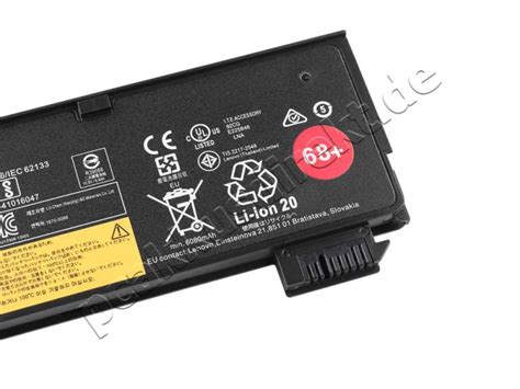 Original Mah Wh Zellen Akku Lenovo Thinkpad T P Fw