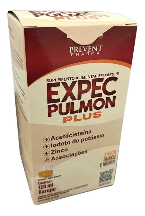 Xarope Expec Pulmon Plus Ml Prevent Pharma Drogaria Vale Sul