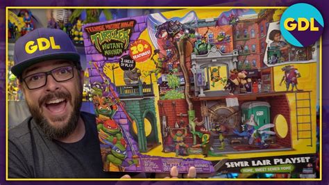 TMNT Mutant Mayhem Sewer Lair Playset By Playmates Geek Dad Life