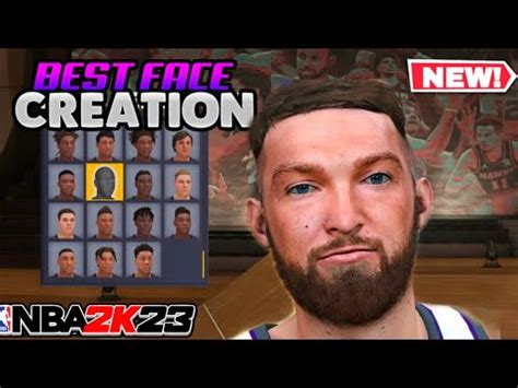 BEST DOMANTAS SABONIS NBA 2K23 FACE CREATION HOW TO MAKE DOMANTAS