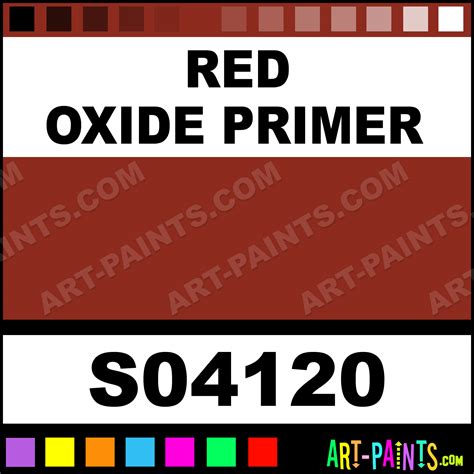 Red Oxide Primer Industrial Paint All Enamel Paints S04120 Red Oxide Primer Paint Red Oxide