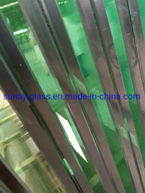 6 38mm 12 38mm Clear Float Laminated Tempered Glass Toughened