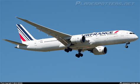 F HRBF Air France Boeing 787 9 Dreamliner Photo By ZBAA WENKE ID