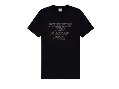 SASOM เสอผา RipNDip Fuck You Tee Black เชคราคาลาสด