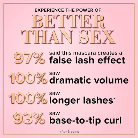 Too Faced Better Than Sex Volumizing Mascara Wimpernverlängernde Volumenmascara notino at