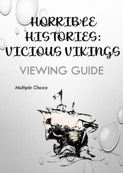 Horrible Histories: Vicious Vikings Viewing Guide | TPT