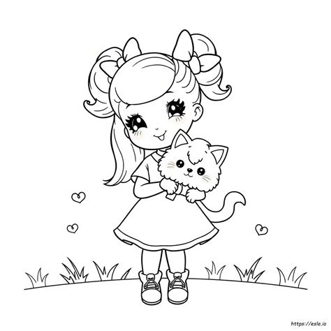 Jojo Siwa And Bowbow Coloring Pages