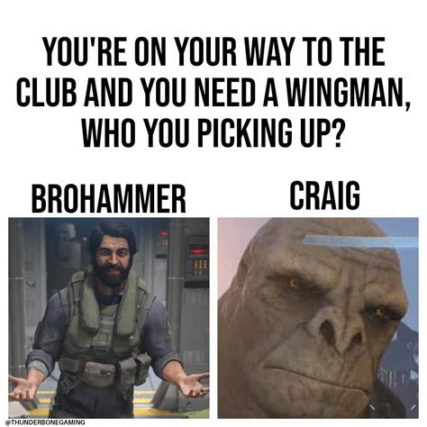 Brohammer vs. Craig | Craig the Halo Infinite Brute | Know Your Meme