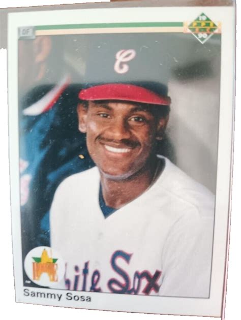 Sammy Sosa 1990 Upper Deck Error Card 17 Wrong DOB RC EBay