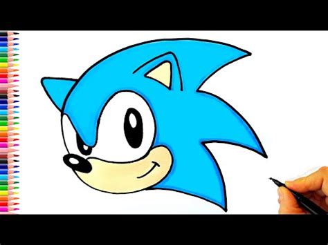 Kirpi Sonic Çizimi Kirpi Sonic Nasıl Çizilir How To Draw Sonic The