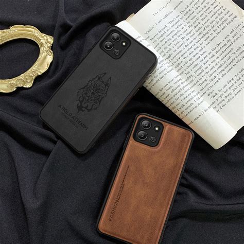 Luxury Leather Case For Infinix Hot Hot Pro X X With Adjustable Phone Lanyard