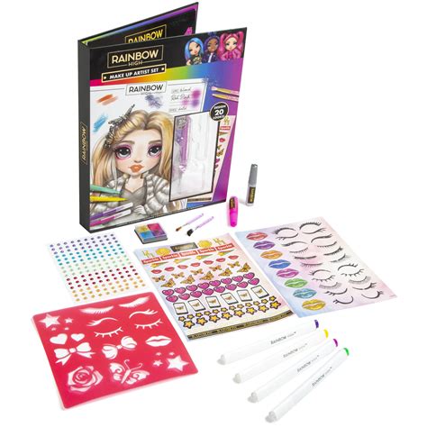 Buy Rainbow Highrainbow High Makeup Artist Set Contains Art Pad Full