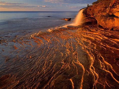 Lake Superior Pictured Rocks National Lakeshore Michigan - Natural ...