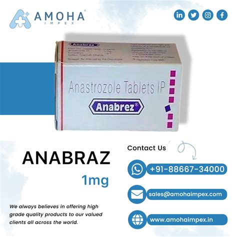 Anabrez Anastrozole Mg Tablet At Rs Stripe Tunki Surat Id