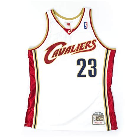 Mitchell And Ness Authentic Jersey HWC Cleveland Cavaliers Lebron James