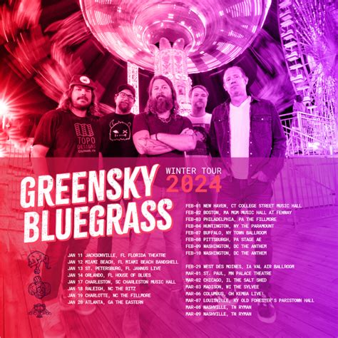 Greensky Bluegrass Announce Winter 2024 North American Tour Dates