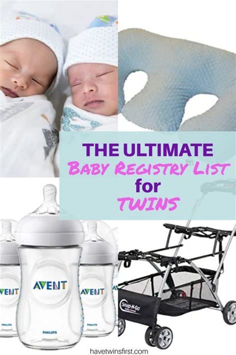 Baby Registry For Twins Artofit