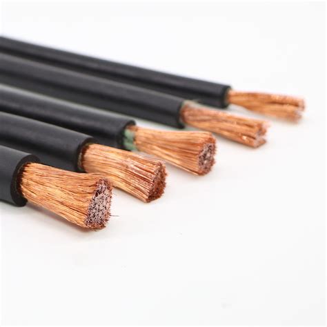 Rubber Insulated Flexible Copper Stranded Mm Welding Cable China