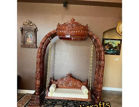 Antique Indian Wooden Swings Jhula Hand Carving At Rs 75000 Piece In