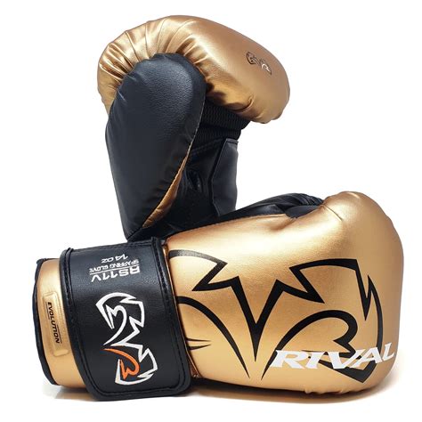 Rival RS11V Evolution Hook And Loop Sparring Boxing Gloves 16 Oz