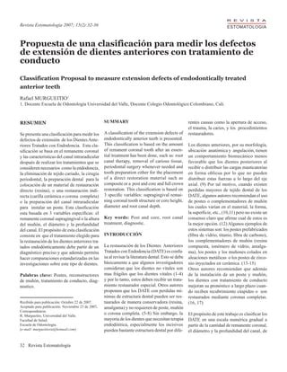 Postes Anteriores Revista Estomatologia Pdf