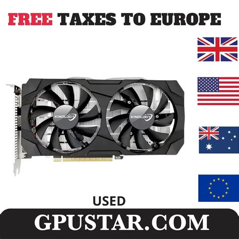 Игровая видеокарта Kinology AMD RX 580, 16 ГБ, GDDR5, GPU, 3,5-битная ...