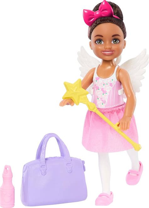 Barbie Toys Chelsea Doll Accessories Ballerina Set Career Brunette Small Doll With 5 Dance