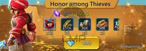 Honor Among Thieves Pack Lords Mobile Lords Mobile Pro