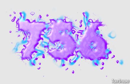 756 Text effect and logo design Number | TextStudio