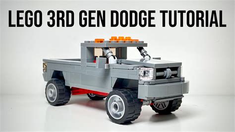 Lego 3rd Gen Dodge Ram 2500 Moc Build Tutorial Working Suspension