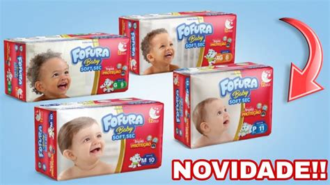 Nova Fralda Fofura Baby Soft Sec Tripla Prote O Lan Amento Youtube