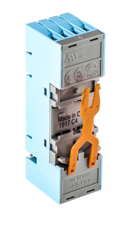 S M Releco Releco Mrc Pin V Ac Din Rail Relay Socket For Use