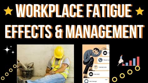 Fatigue Short And Long Term Effects Workplace Fatigue Management