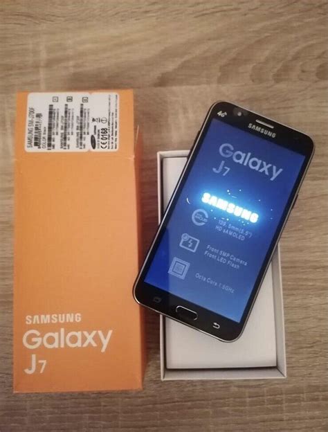 New Boxed 4G 16GB Samsung Galaxy J7 J700F Dual SIM Unlock Android