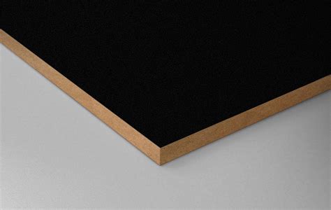 Mdf Mat Soft Touch Negru X X Mm Agt Johanes Qualitat