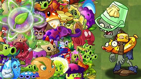 Pvz Challenge The Plant Food Abilities Vs Ducky Tube Bucket Head