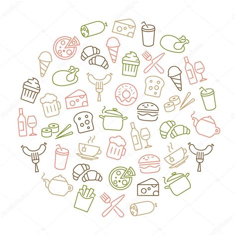 Details Food Icons Background Abzlocal Mx