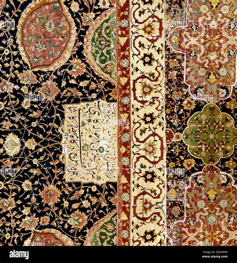 The Ardabil Carpet Stock Photo - Alamy