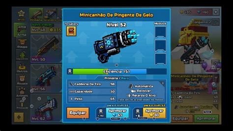 Pixel Gun 3d Reviews Icicle Minigun Youtube