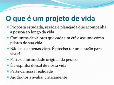 Texto Para Projeto De Vida REVOEDUCA