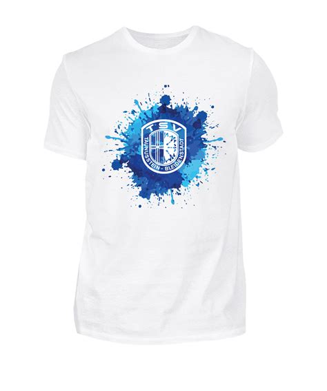 Tsv Taunusstein B Tshirt Basic Herren Splash Blanc Boutique Des Fans