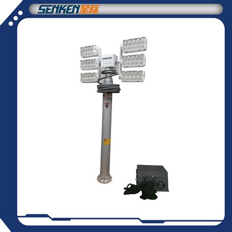 Senken M Tripod Led Pneumatic Telescopic Mast Lighting Tower High