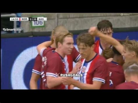 Erling Haaland Goal Norway Vs Kosovo 1 0 Goals And Extended Highlights