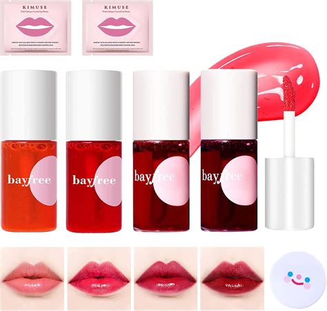 Amazon Lip Tint Korean Stain Set Colors Tinta Para Labios