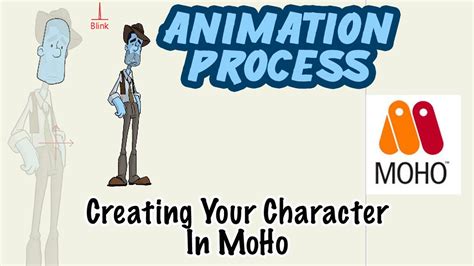 The Animation Process 6 Creating A Character In MoHo YouTube