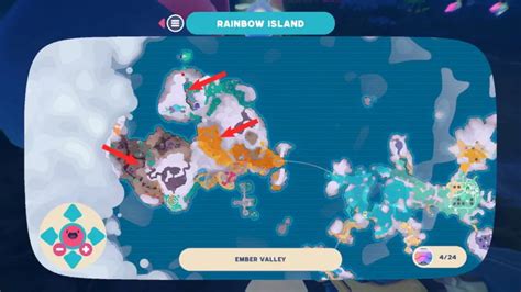 All Ember Valley Map Node Locations In Slime Rancher Gamepur