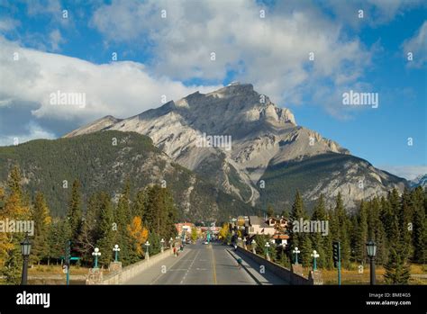 Cascade Mountain And Banff Township Banff National Park Alberta Canada