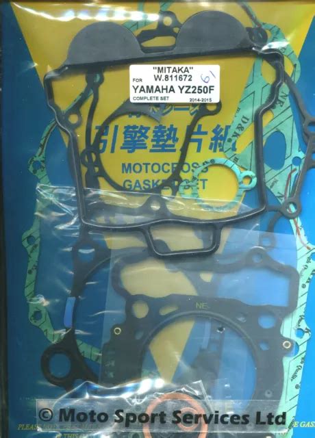 SET JOINT MOTEUR Complet Yamaha YZF 250 YZ250F YZF250 2014 2018 Mitaka