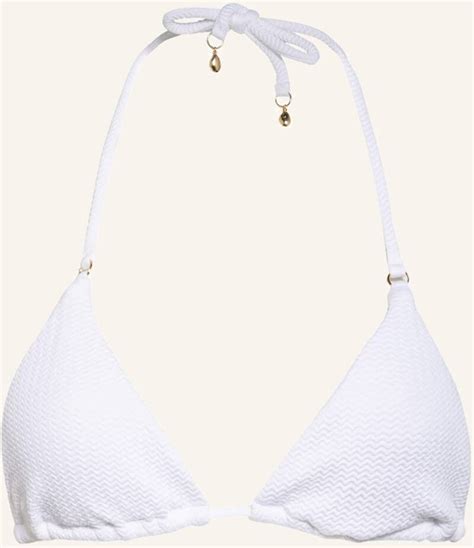 Seafolly Triangel Bikini Top Sea Dive Weiss